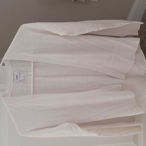 Girl's Old Navy ivory cardigan size L (10-12)